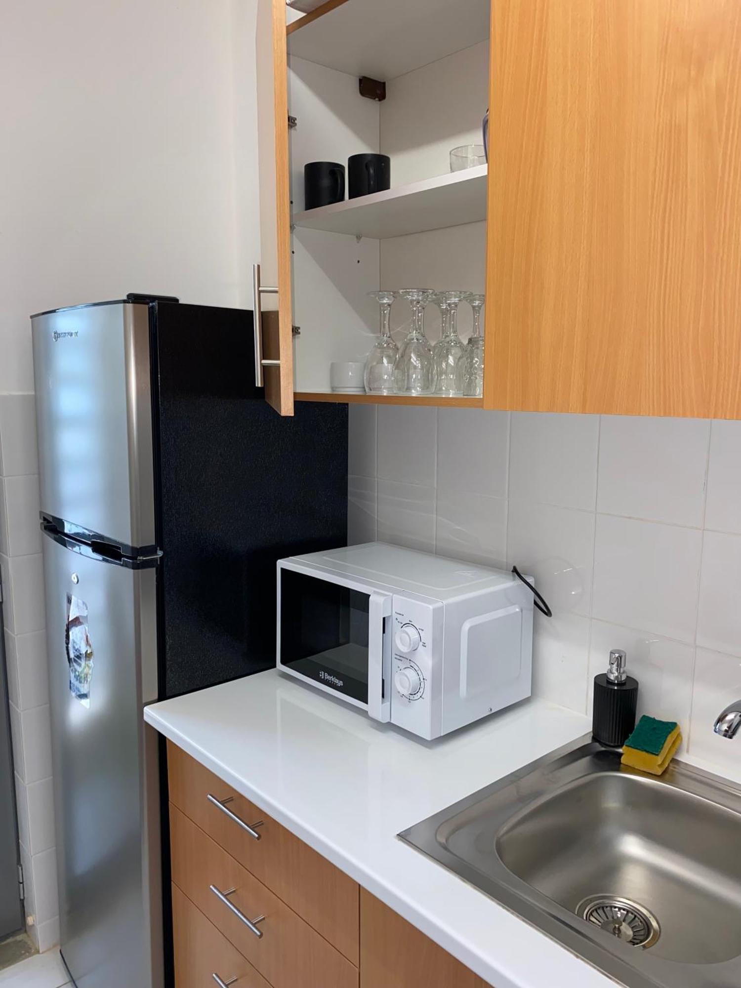 Apartamento T2 Equipado E Aconchegante. Praia Bagian luar foto