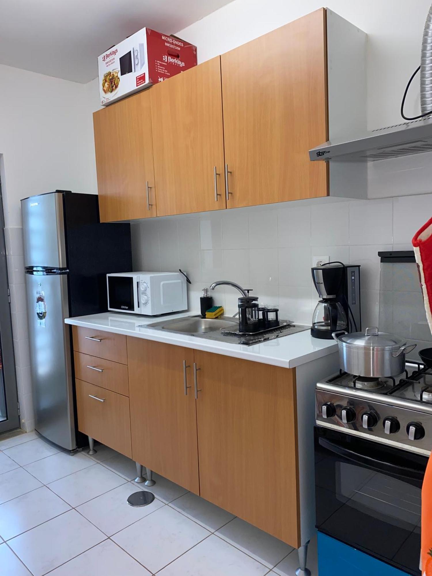 Apartamento T2 Equipado E Aconchegante. Praia Bagian luar foto