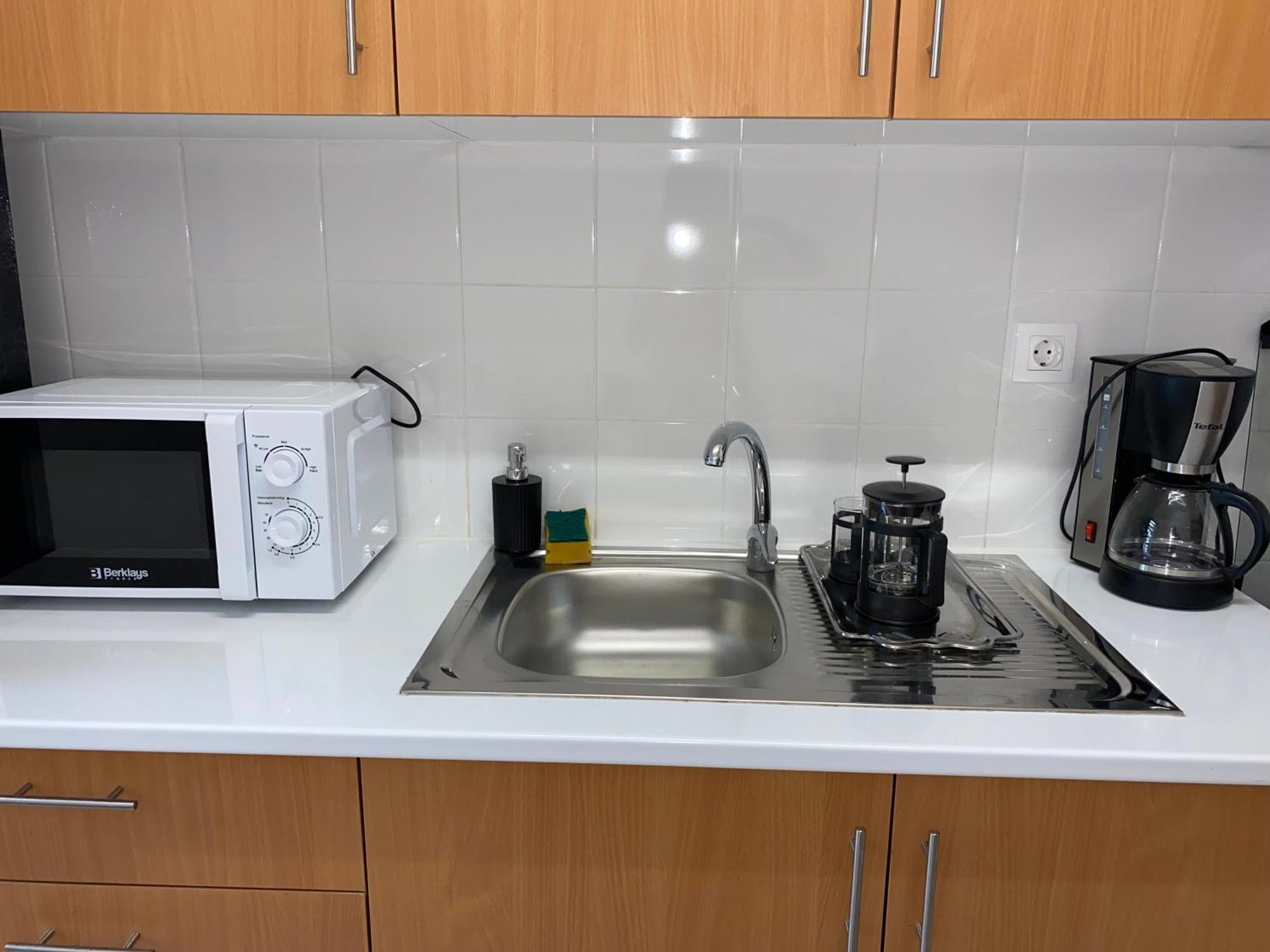 Apartamento T2 Equipado E Aconchegante. Praia Bagian luar foto
