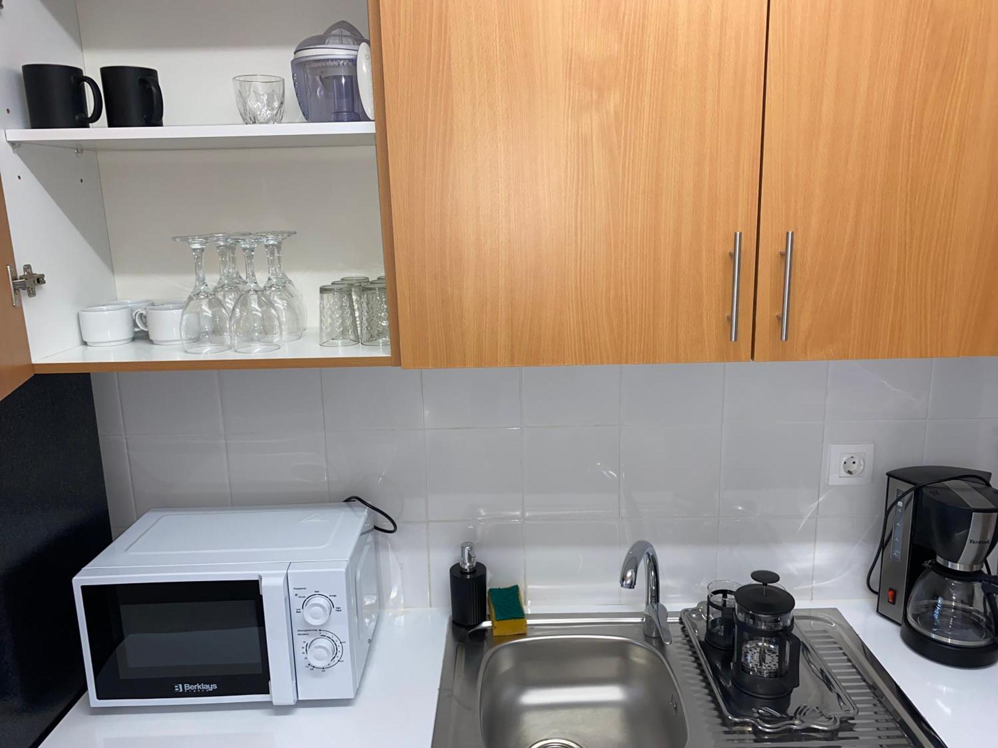 Apartamento T2 Equipado E Aconchegante. Praia Bagian luar foto